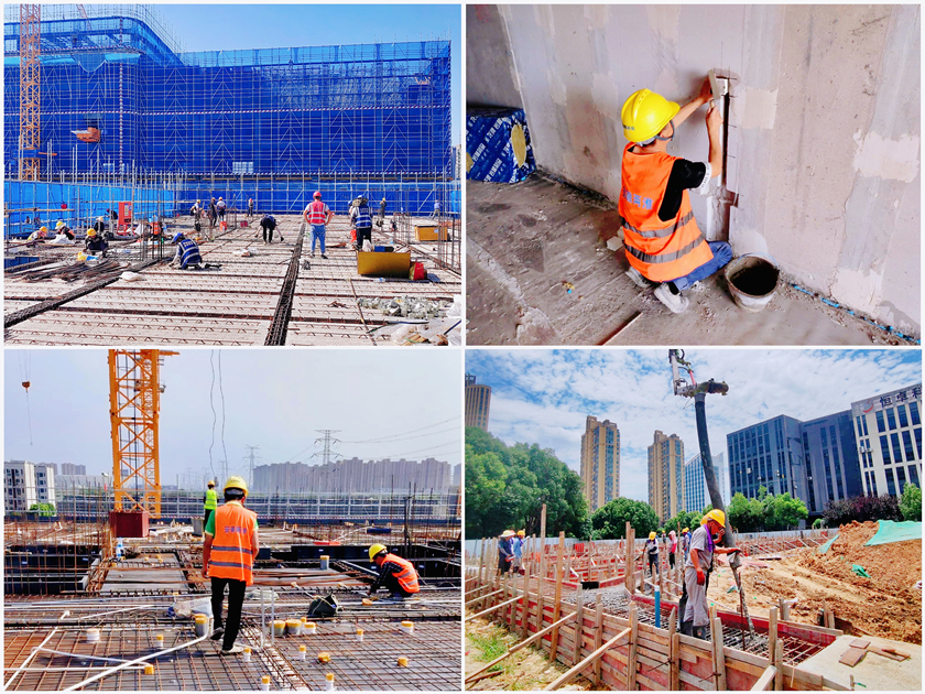 奋战当“夏” 不惧“烤”验——xh6388新濠天地控股集团各公司项目建设“火热”推进